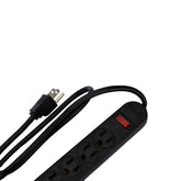 Multicontacto Sanelec con 6 Contactos, Supresor de Picos 450J, Cable de 91 cm, | SE312013 - imagen 3