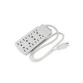 Multicontacto Sanelec con 8 Contactos, Luz Indicadora, 15A, 1875W, | SE313102 - imagen 2