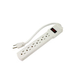 Multicontacto Sanelec en Barra, 6 Contactos, 15A, con Interruptor Protector y Luz Indicadora - imagen 2