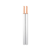 Cable dúplex flexible Argos SPT 14 AWG blanco con conductores de cobre expuestos para instalaciones eléctricas ligeras