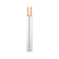 Cable dúplex flexible Argos SPT 14 AWG blanco con conductores de cobre expuestos para instalaciones eléctricas ligeras