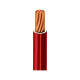 Cable eléctrico THW Indiana calibre 12 AWG color rojo con conductor de cobre multifilar para instalaciones seguras