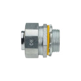 Conector recto Liquid Tight de 1 pulgada Crouse-Hinds (Eaton) de acero y zinc para tubería flexible en PEFSA