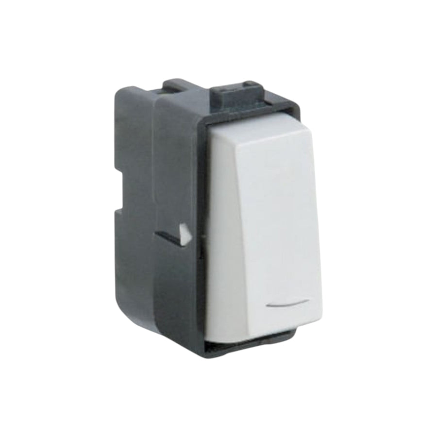 Interruptor de 3 vías Schneider Electric Duna color blanco para control de iluminación en escaleras de PEFSA