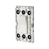 Interruptor de 3 vías Leviton Decora Plus blanco de 20A, diseño de paleta para instalaciones comerciales de PEFSA