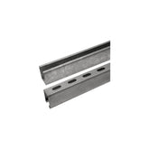 Perfil Unicanal sólido y perforado de acero galvanizado Argos de 41x21mm para soportería industrial en PEFSA