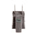 Adaptador aterrizado PEFSA | Productos Eléctricos y Ferreteros de 2 a 3 polos Arrow Hart en vinilo gris