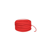 Rollo de cable automotriz flexible rojo Argos calibre 16 AWG de 100 metros para instalaciones eléctricas en PEFSA