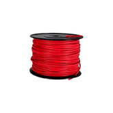 Rollo de 100 metros de cable eléctrico THW calibre 12 AWG color rojo de la marca PEFSA | Productos Eléctricos y Ferreteros