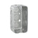 Caja chalupa profunda Crouse Hinds de acero galvanizado para sobreponer, disponible en PEFSA | Productos Eléctricos y Ferreteros