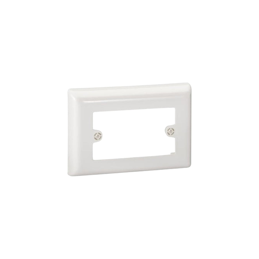 Caja de montaje sencilla Dexson de PEFSA | Productos Eléctricos y Ferreteros para canaleta blanca de 100x45mm