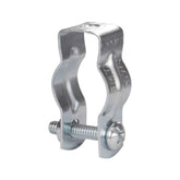 Clip tipo Omega de acero galvanizado PEFSA | Productos Eléctricos y Ferreteros para conduit EMT de 1 pulgada