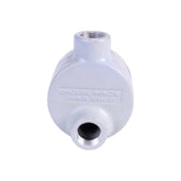 Condulet a prueba de explosión PEFSA | Productos Eléctricos y Ferreteros Crouse-Hinds GUAB de hierro Feraloy gris
