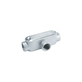 Cuerpo condulet PEFSA | Productos Eléctricos y Ferreteros tipo T de aluminio para conduit de 1/2 pulgada serie 3