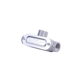 Cuerpo condulet tipo T de 1/2 pulgada Crouse-Hinds Serie 3 de aluminio para tubería conduit de PEFSA