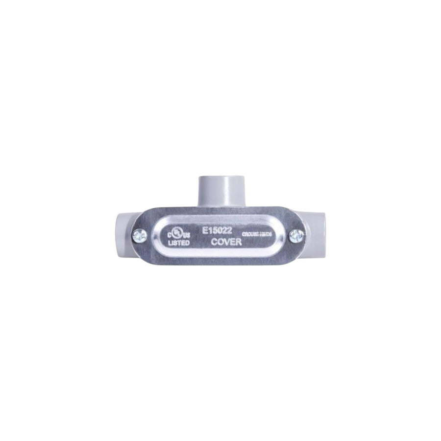 Cuerpo condulet tipo T de 1 1/2 pulgadas marca PEFSA | Productos Eléctricos y Ferreteros en aluminio fundido
