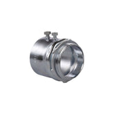 Conector de acero galvanizado PEFSA | Productos Eléctricos y Ferreteros para conduit EMT de 1 1/2 pulgada con opresor