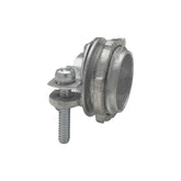 Conector recto para cable uso rudo de 1/2 pulgada fabricado en zinc por PEFSA | Productos Eléctricos y Ferreteros
