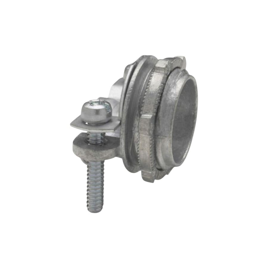 Conector recto para cable uso rudo de 1/2 pulgada fabricado en zinc por PEFSA | Productos Eléctricos y Ferreteros