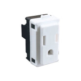 Contacto dúplex Schneider Electric Duna blanco 15A 127V con conexión a tierra, disponible en PEFSA | Productos Eléctricos y Ferreteros