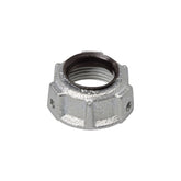 Contra tuerca PEFSA | Productos Eléctricos y Ferreteros de acero galvanizado Crouse-Hinds para conduit de 4 pulgadas