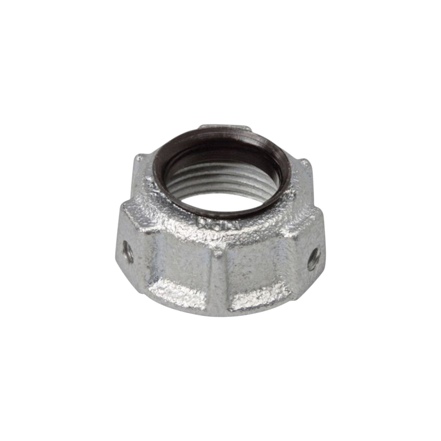Contratuerca monitor de acero galvanizado de 1 pulgada marca PEFSA | Productos Eléctricos y Ferreteros para conduit