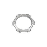 Contratuerca de zinc de 1 pulgada PEFSA | Productos Eléctricos y Ferreteros para fijación de tubería conduit
