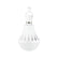 Foco LED de emergencia recargable Sanelec de 9W con luz fría, base E26 y gancho para colgar de PEFSA | Productos Eléctricos y Ferreteros