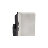 Interruptor sencillo Leviton de 1 módulo en color blanco, fabricado en policarbonato resistente por PEFSA | Productos Eléctricos y Ferreteros