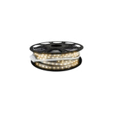 Rollo de manguera LED redonda Tlapss de 25 metros con luz cálida, ideal para exteriores, marca PEFSA | Productos Eléctricos y Ferreteros