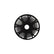 Rollo de manguera LED redonda de 25 metros marca Tlapss en carrete negro, ideal para exteriores PEFSA
