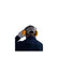 Trabajador con orejeras de seguridad amarillas Argos Confort de 25dB, ideales para protección auditiva industrial.