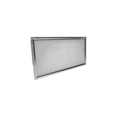 Panel LED rectangular Sanelec de 20W con marco de aluminio y luz fría, disponible en PEFSA | Productos Eléctricos y Ferreteros