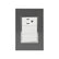 Placa armada PEFSA | Productos Eléctricos y Ferreteros Sanelec Venecia color humo con 2 apagadores y 1 contacto