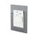 Placa armada PEFSA | Productos Eléctricos y Ferreteros Sanelec Venecia color humo con dos apagadores y un contacto