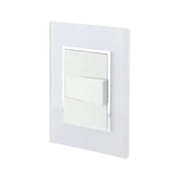 Placa armada PEFSA | Productos Eléctricos y Ferreteros Sanelec Venecia con tres apagadores sencillos en color blanco