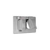 Tapa para contacto dúplex de intemperie Crouse Hinds en aluminio fundido con cierre automático para cajas FS y FD