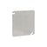 Tapa plana ciega de acero galvanizado 4x4 para caja de conexiones Crouse-Hinds (Eaton) de PEFSA | Productos Eléctricos y Ferreteros
