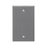 Tapa ciega rectangular Crouse-Hinds de acero galvanizado para cajas condulet FS FD de PEFSA | Productos Eléctricos y Ferreteros