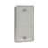 Tapa plana ciega de acero galvanizado PEFSA | Productos Eléctricos y Ferreteros para caja handy box de 4x2 pulgadas