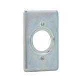 Tapa adaptadora PEFSA | Productos Eléctricos y Ferreteros Crouse Hinds DS-21 de hierro Feraloy para contacto redondo