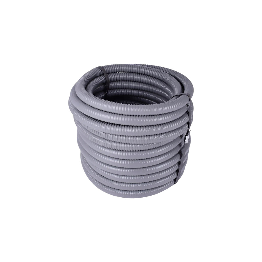 Rollo de 30 metros de tubo flexible hermético Licuatite gris de 2 1/2 pulgadas de PEFSA | Productos Eléctricos y Ferreteros