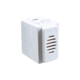 Zumbador modular blanco Schneider Electric Duna de 127V para sistemas eléctricos, disponible en PEFSA | Productos Eléctricos y Ferreteros