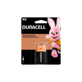 Pila Alcalina Duracell, 9V (Cuadrada), Larga Duración, Blíster de 1 Pieza