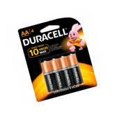 Pilas Alcalinas Duracell, Tamaño AA, Larga Duración, Paquete de 4 Piezas - imagen 2