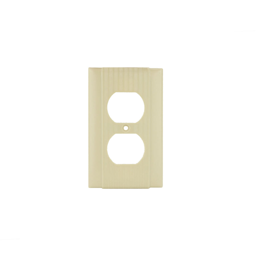 Placa para Receptáculo Dúplex de Baquelita Arrow Hart, Color Marfil | WD92101