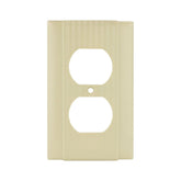 Placa para Receptáculo Dúplex de Baquelita Arrow Hart, Color Marfil | WD92101