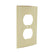 Placa para Receptáculo Dúplex de Baquelita Arrow Hart, Color Marfil | WD92101 - imagen 3