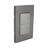 Placa Sanelec Línea Córdoba con Apagador Doble 127V | SE346353 - imagen 2