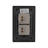Placa Sanelec Línea Córdoba con Apagador Doble 127V | SE346353 - imagen 4